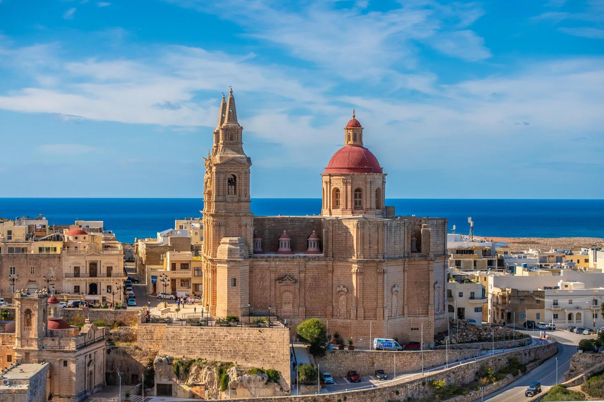 Clifftop Modern Apartment Mellieħa Exteriör bild